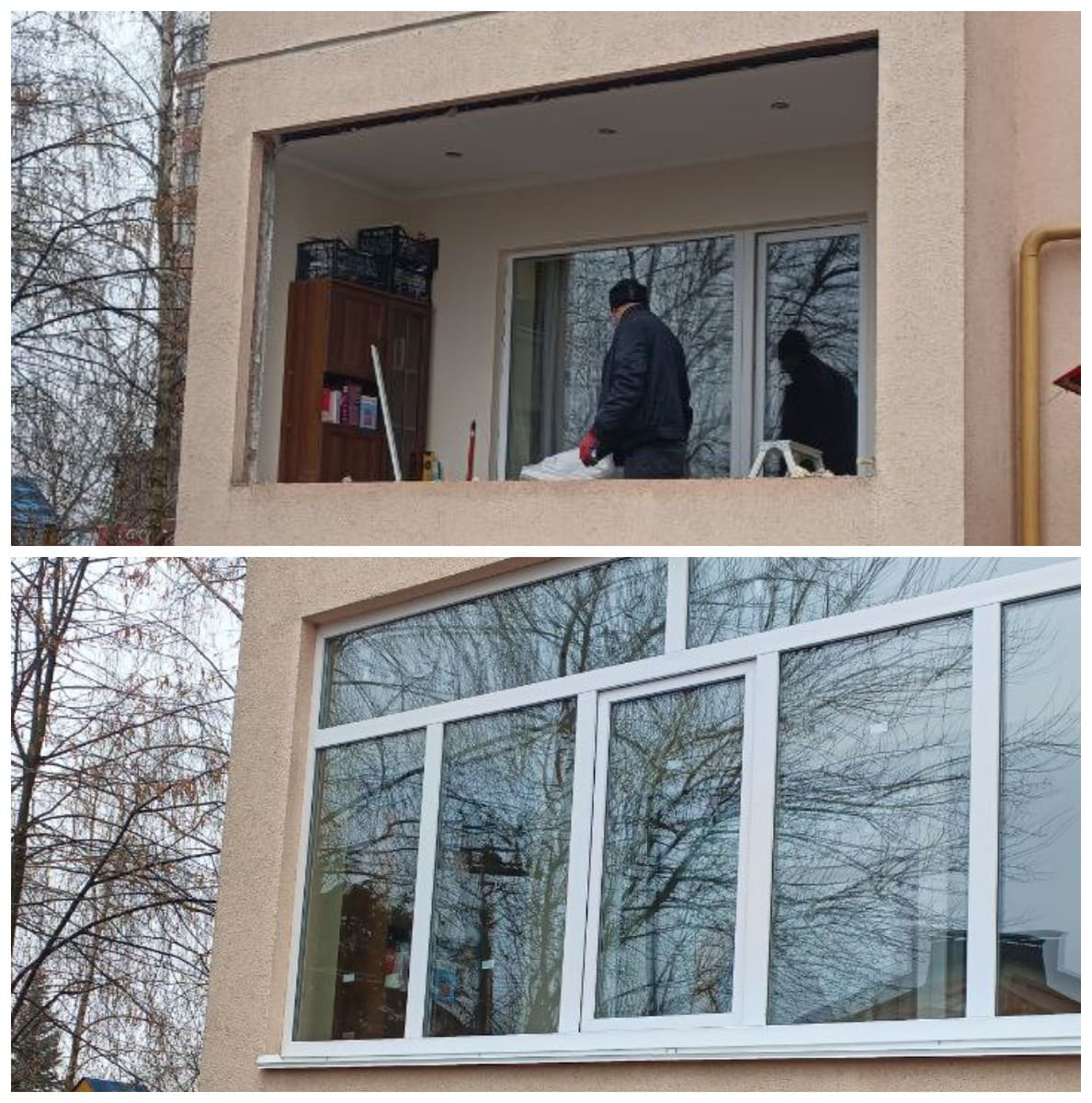 Ремонт пластикових вікон після злому Київ